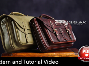 dieselpunk briefcase pattern